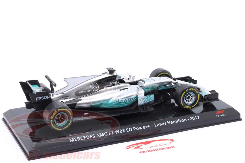 L. Hamilton Mercedes-AMG F1 W08 #44 Formel 1 Weltmeister 2017 1:24 Premium Collectibles