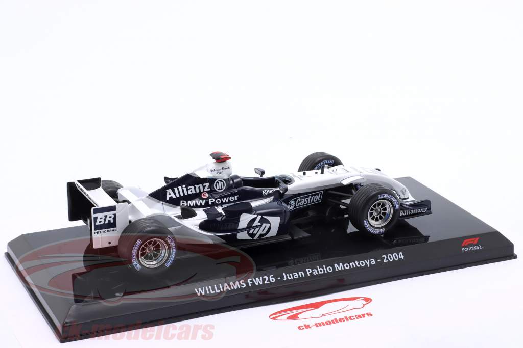 Juan Pablo Montoya Williams FW26 #3 formel 1 2004 1:24 Premium Collectibles