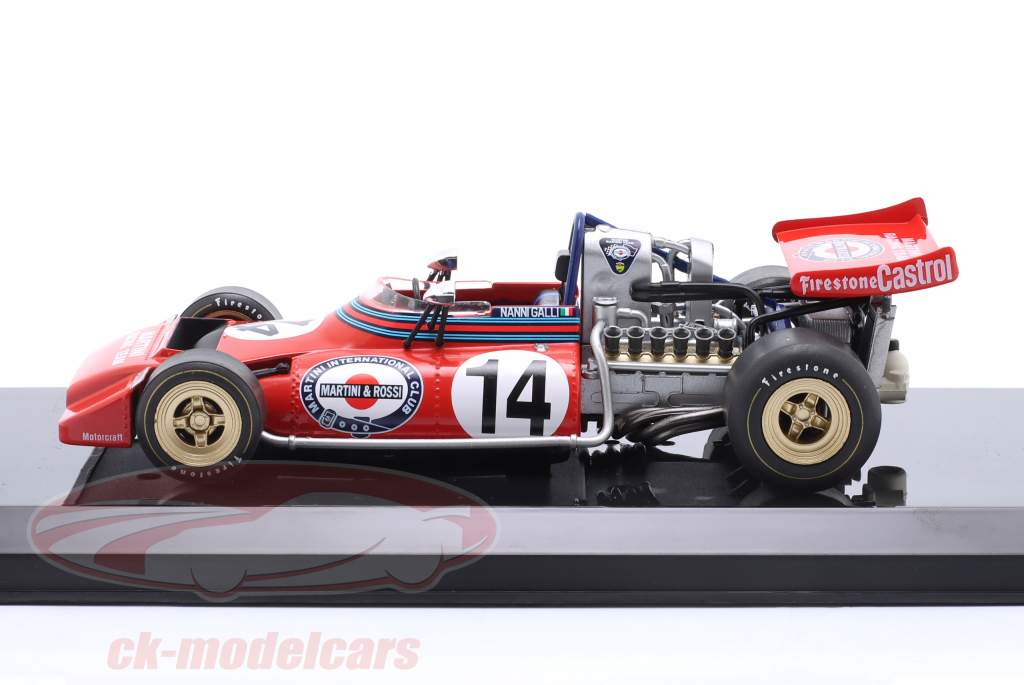 Nanni Galli Tecno PA123 #14 Formel 1 1972 1:24 Premium Collectibles