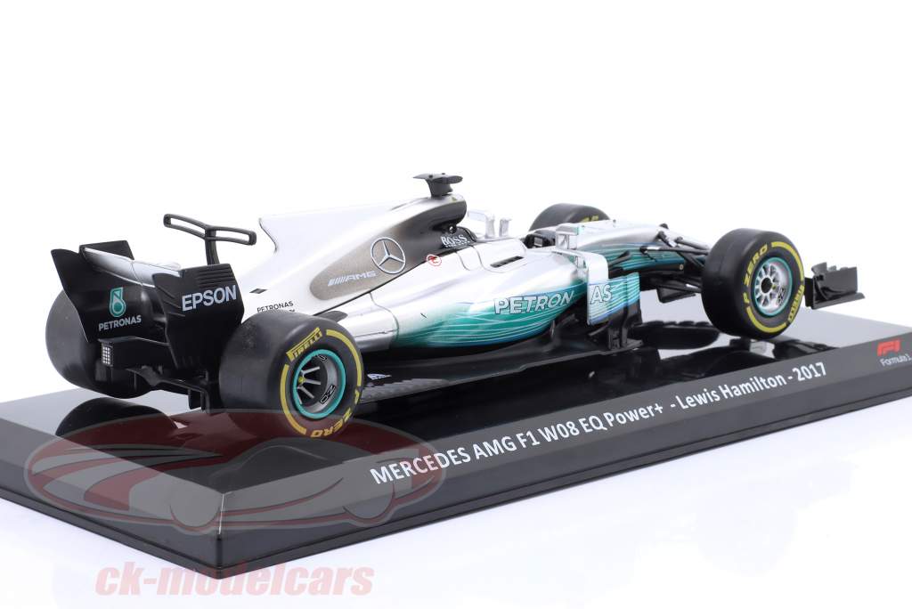 L. Hamilton Mercedes-AMG F1 W08 #44 Formel 1 Weltmeister 2017 1:24 Premium Collectibles