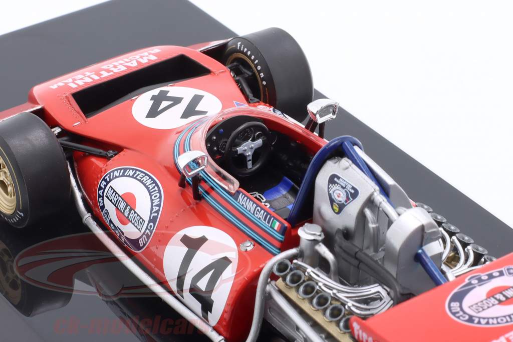 Nanni Galli Tecno PA123 #14 Formel 1 1972 1:24 Premium Collectibles