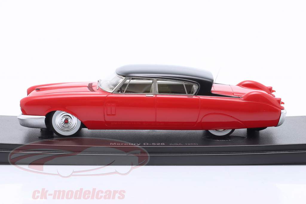 Mercury D-528 Baujahr 1955 rot / schwarz 1:43 AutoCult
