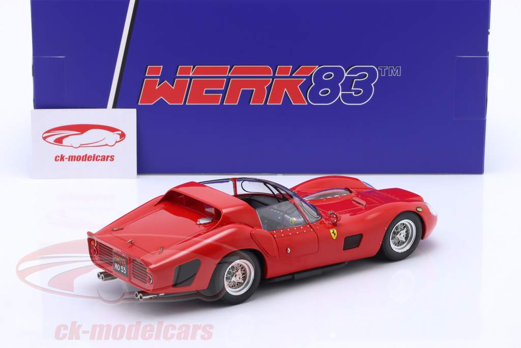Ferrari 330 TRI Plain Body Version 1962 red 1:18 WERK83