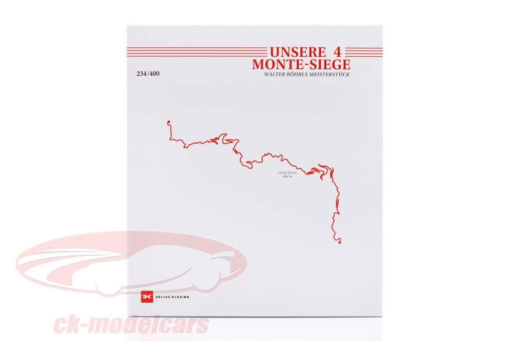 Boek: Ons 4 Monte-overwinningen. Walter Rohrls meesterwerk