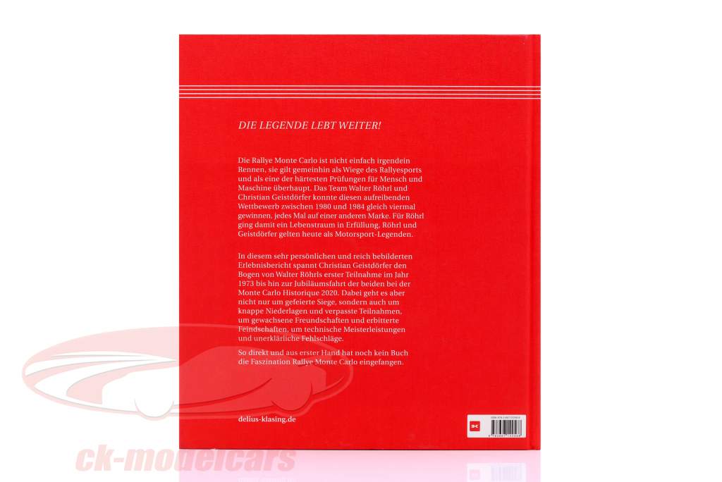 Livre: Notre 4 Victoires de Monte. Walter Röhrls chef-d'œuvre