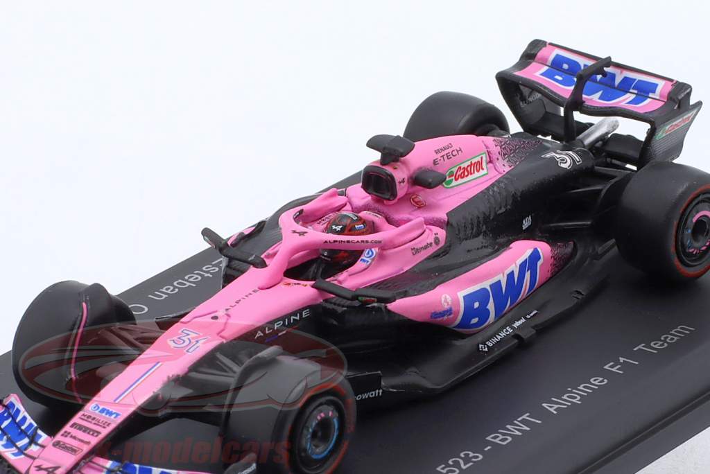 Esteban Ocon Alpine A523 #31 formule 1 2023 1:64 Spark