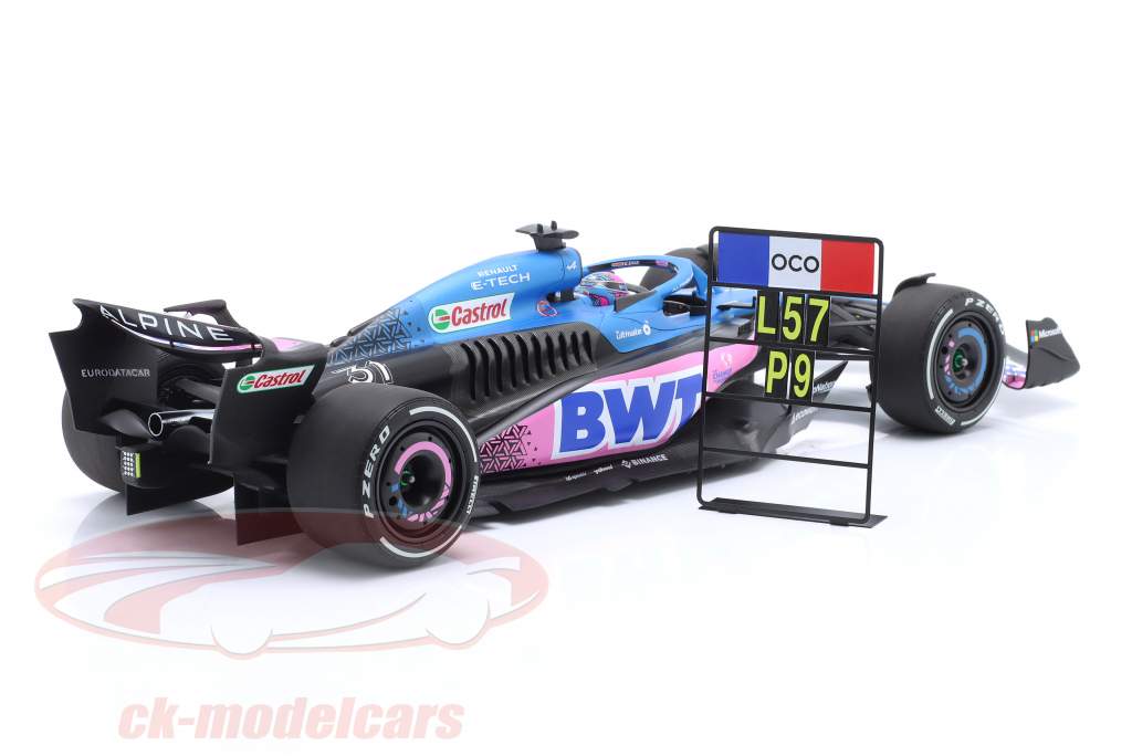 Esteban Ocon Alpine A523 #31 9th Miami GP Formula 1 2023 1:18 Minichamps