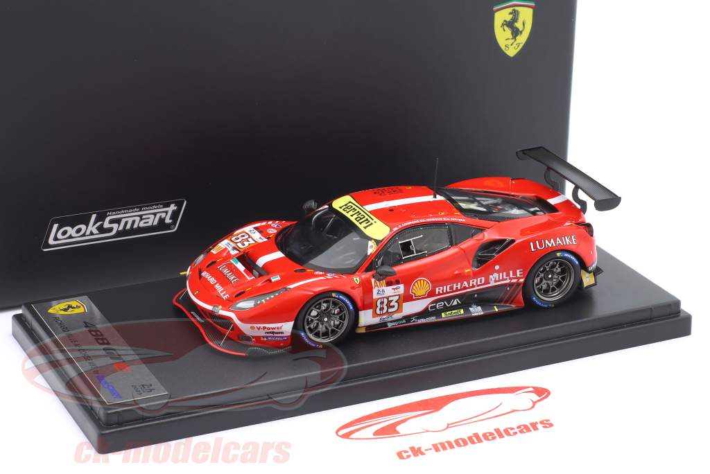LookSmart 1:43 Ferrari 488 GTE Evo #83 24h LeMans 2023