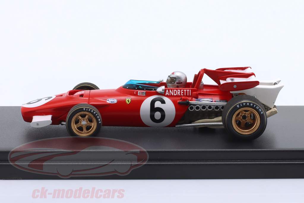 ミニカー　1/43 Ferrari 312B Winner South African GP 1971 Mario Andretti #6 [LSRC102] LookSmart 1:43 Mario Andretti Ferrari 312B #6 Winner South