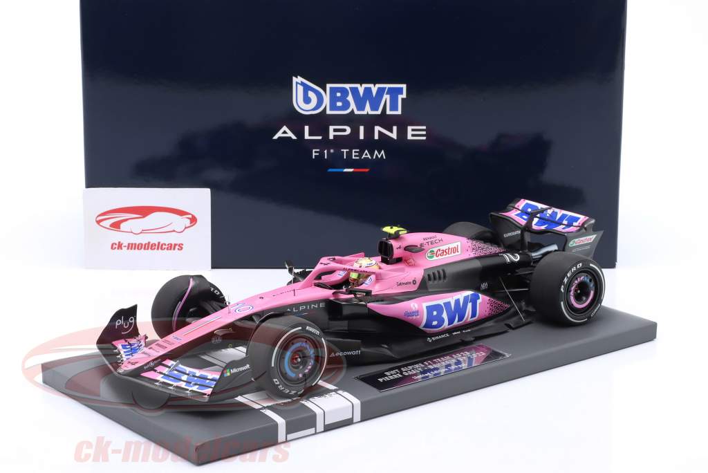 Pierre Gasly Alpine A523 #10 9th Bahrain GP Formel 1 2023 1:18 Minichamps