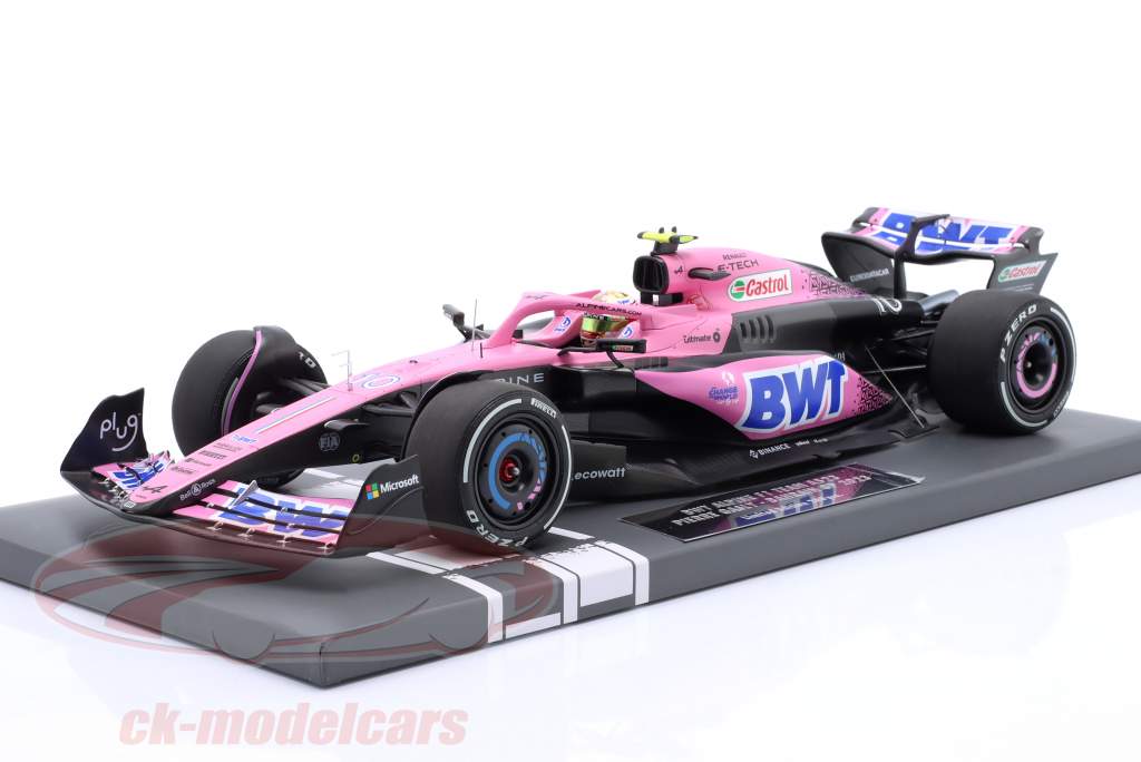 Pierre Gasly Alpine A523 #10 9th Bahrain GP Formel 1 2023 1:18 Minichamps