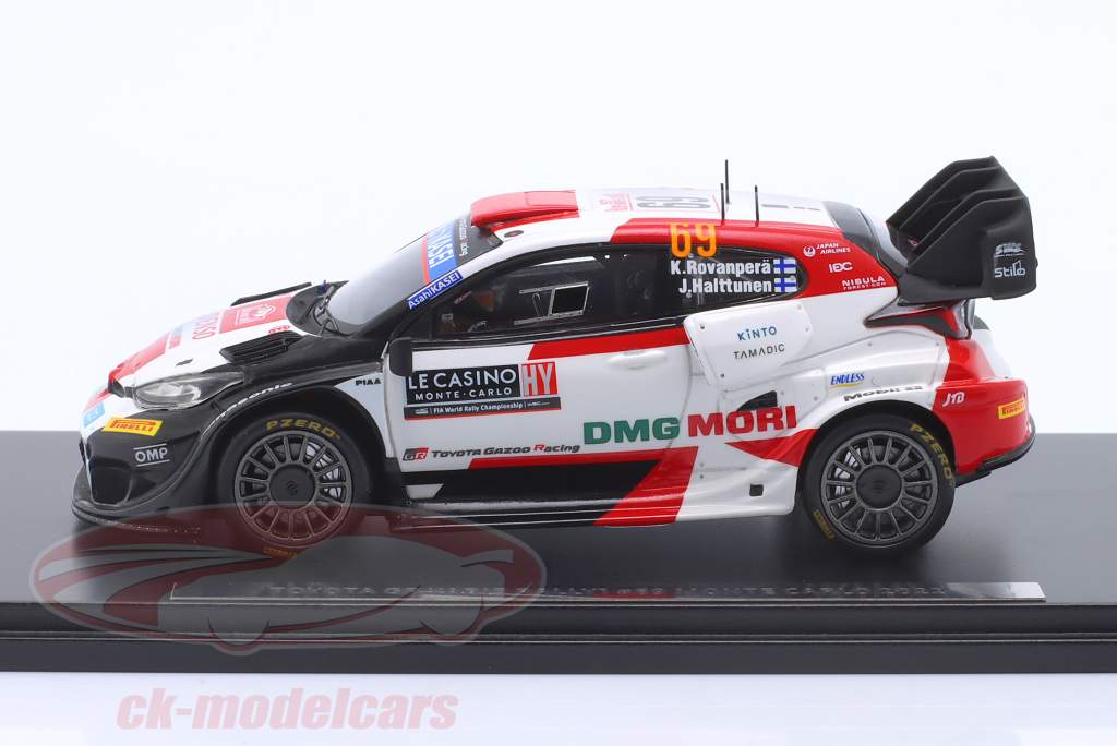 Toyota GR Yaris Rally1 #69 4° Rallye Monte Carlo 2022 Rovanperä, Halttunen 1:43 Spark