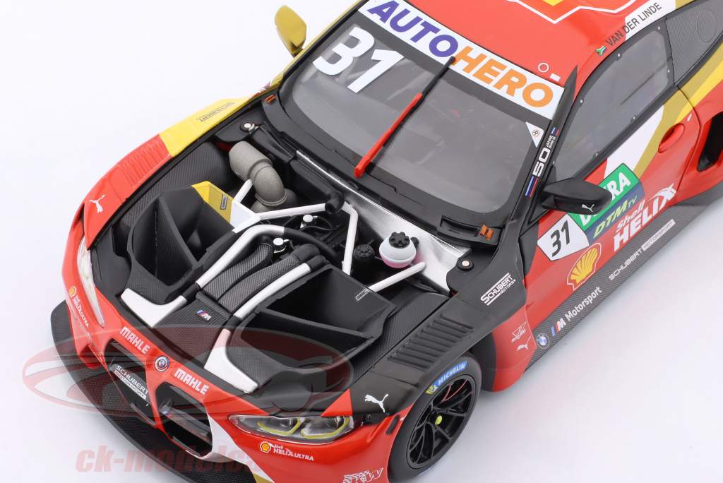 BMW M4 GT3 #31 DTM kampioen Hockenheim 2022 Sheldon van der Linde 1:18 Minichamps