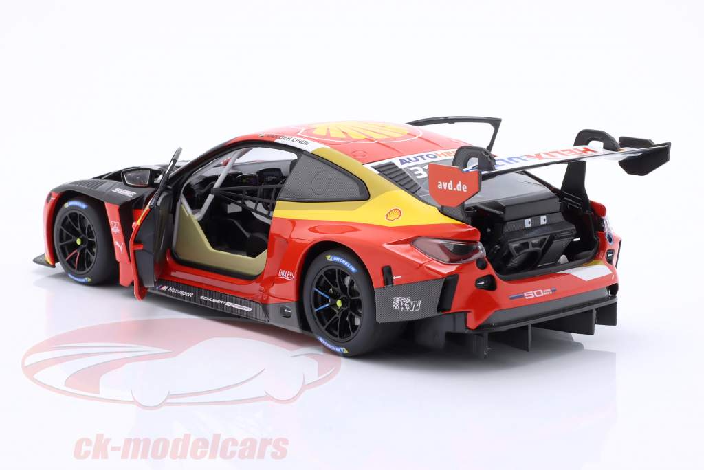BMW M4 GT3 #31 DTM kampioen Hockenheim 2022 Sheldon van der Linde 1:18 Minichamps