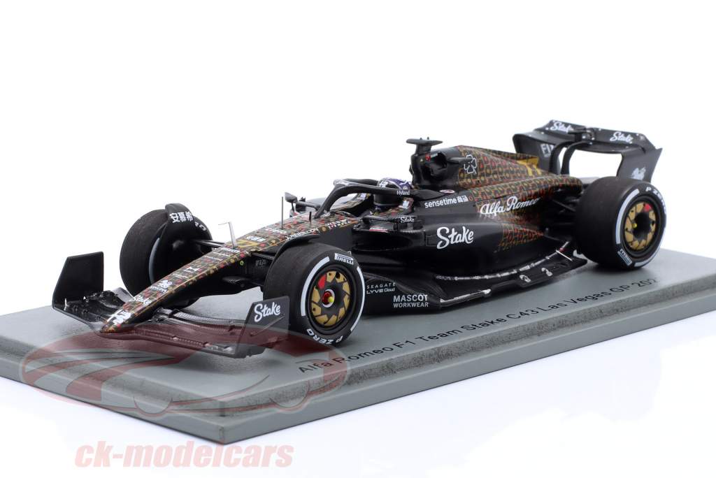 Valtteri Bottas Alfa Romeo C43 #77 Las Vegas GP formule 1 2023 1:43 Spark
