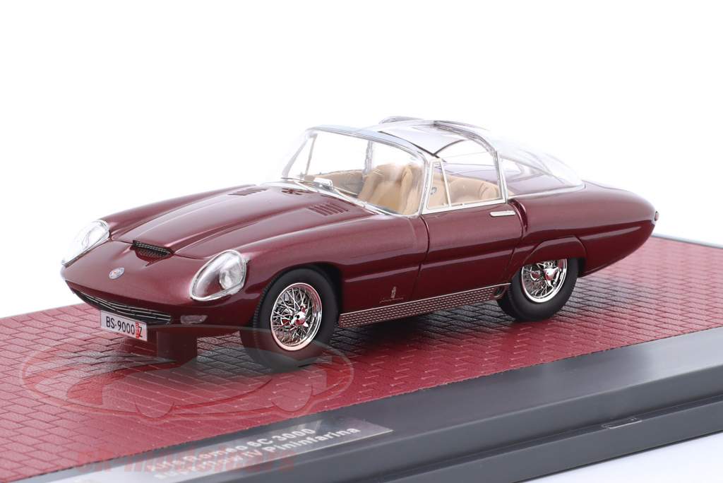 Alfa Romeo 6C 3000 Superflow IV Pininfarina 1931 rot metallic 1:43 Matrix
