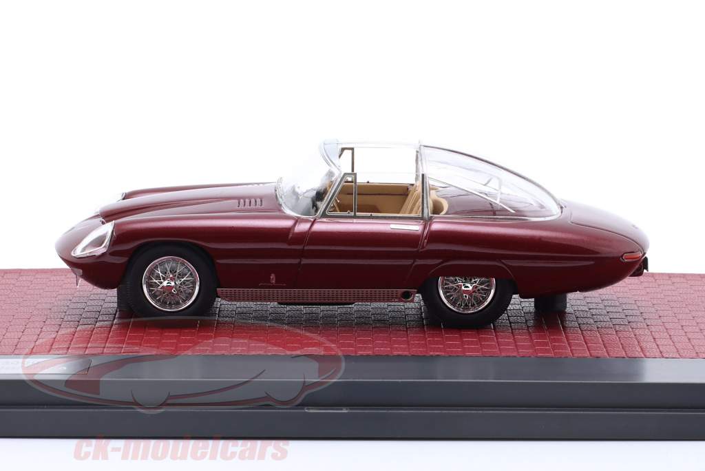 Alfa Romeo 6C 3000 Superflow IV Pininfarina 1931 rot metallic 1:43 Matrix