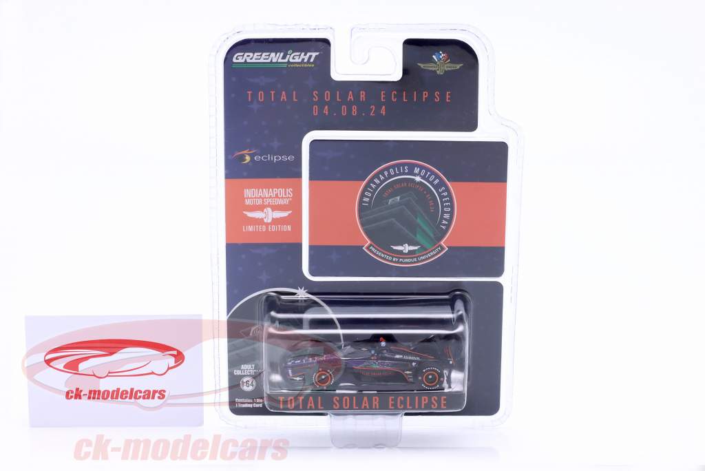 Dallara IndyCar Indianapolis Motor Speedway Solar Eclipse Special Edition 1:64 Greenlight