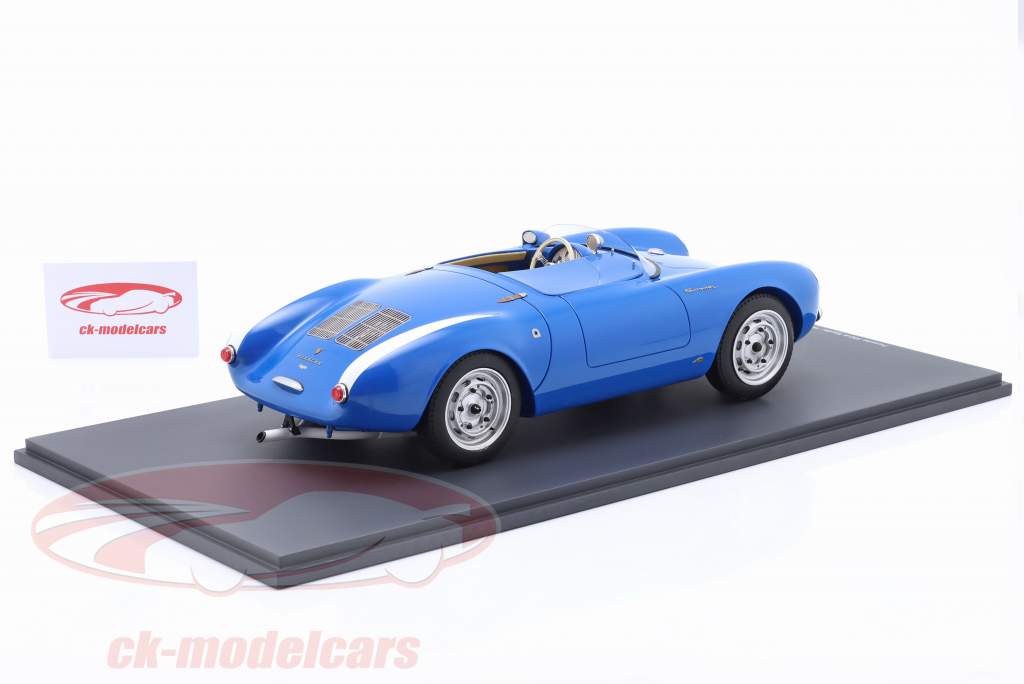 Porsche 550A Spyder Année de construction 1955 bleu 1:12 Schuco