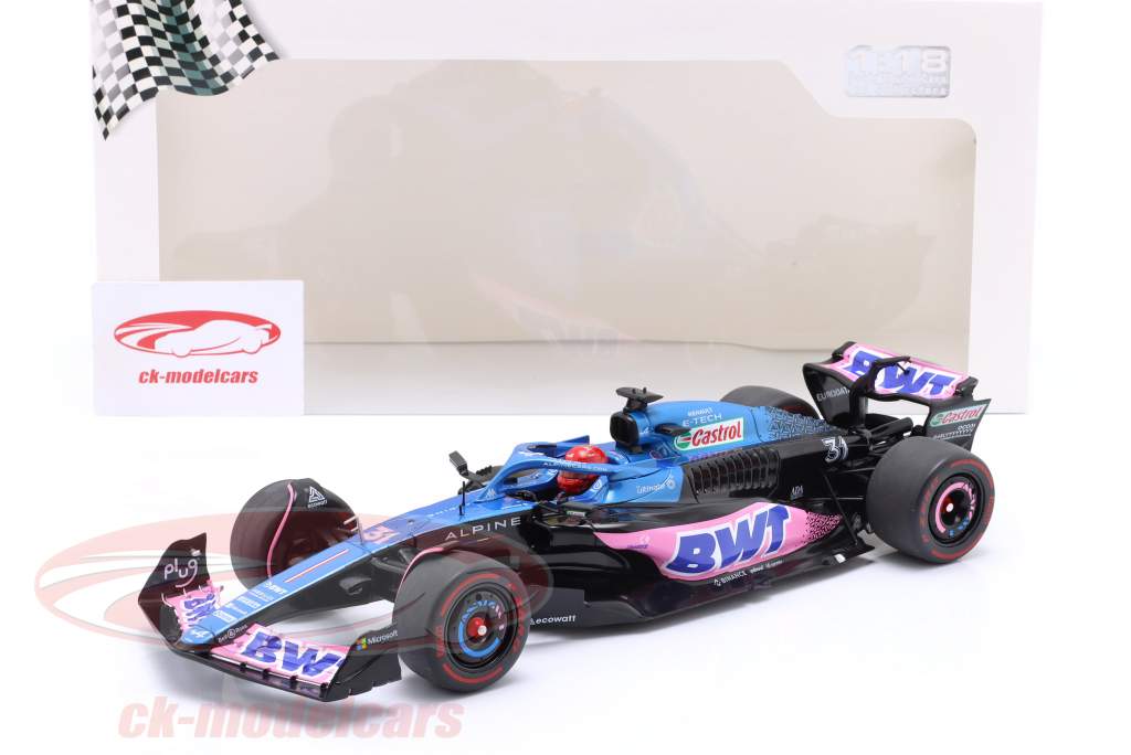 Esteban Ocon Alpine A523 #31 3º Mônaco GP Fórmula 1 2023 1:18 Solido