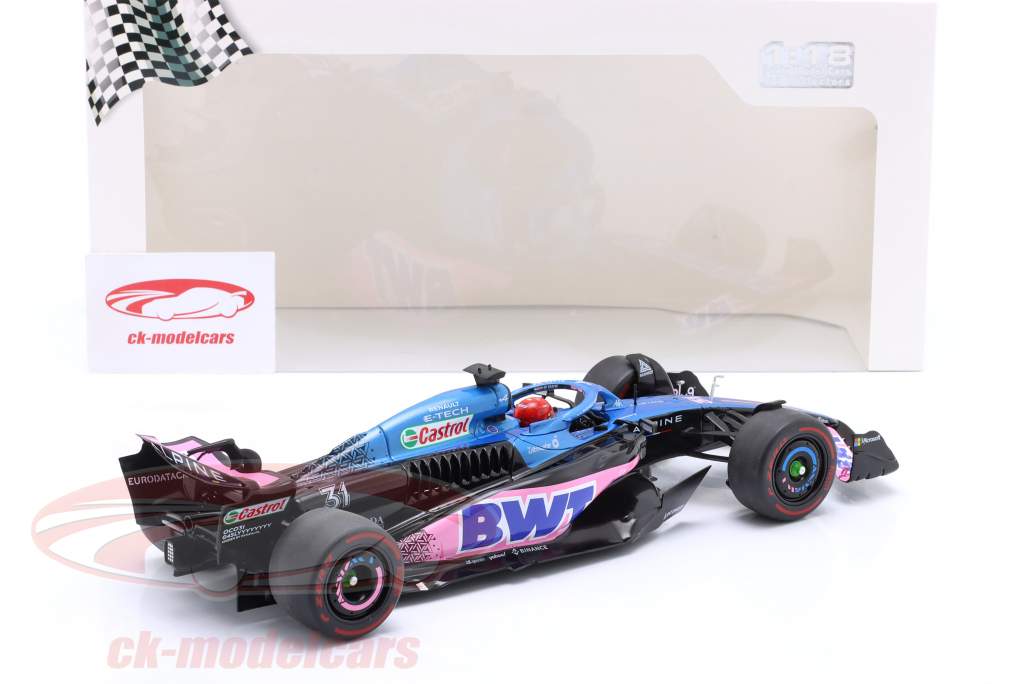 Esteban Ocon Alpine A523 #31 3rd Monaco GP Formula 1 2023 1:18 Solido