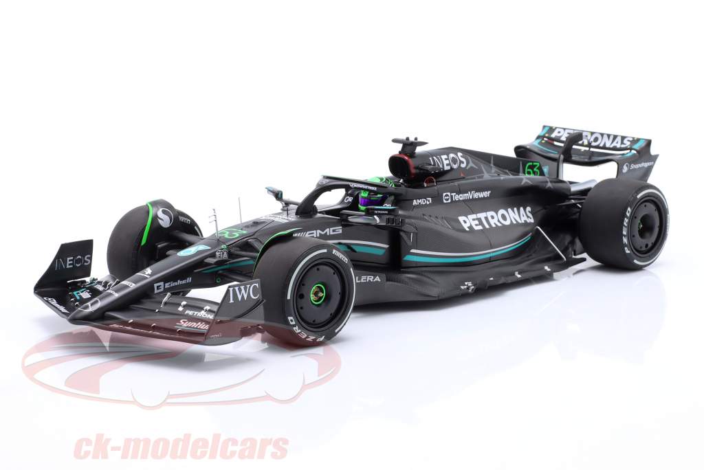 ミニチャンプス 1/18 メルセデス W13 モナコGP G.ラッセル Minichamps 1:18 George Russell Mercedes-AMG F1 W13 #63