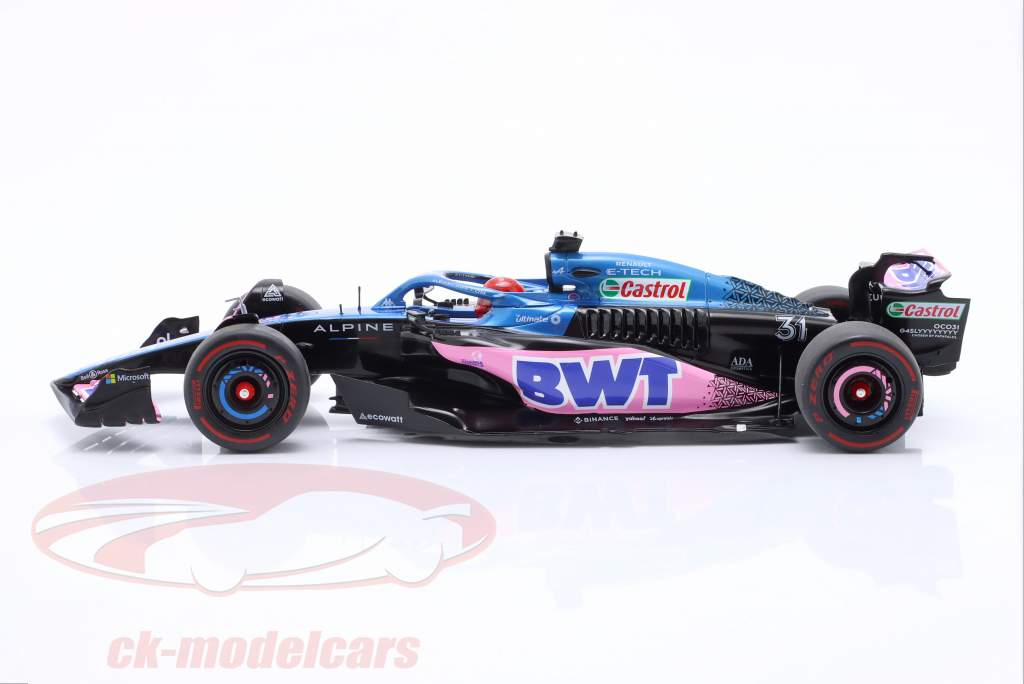 Esteban Ocon Alpine A523 #31 3rd Monaco GP Formula 1 2023 1:18 Solido