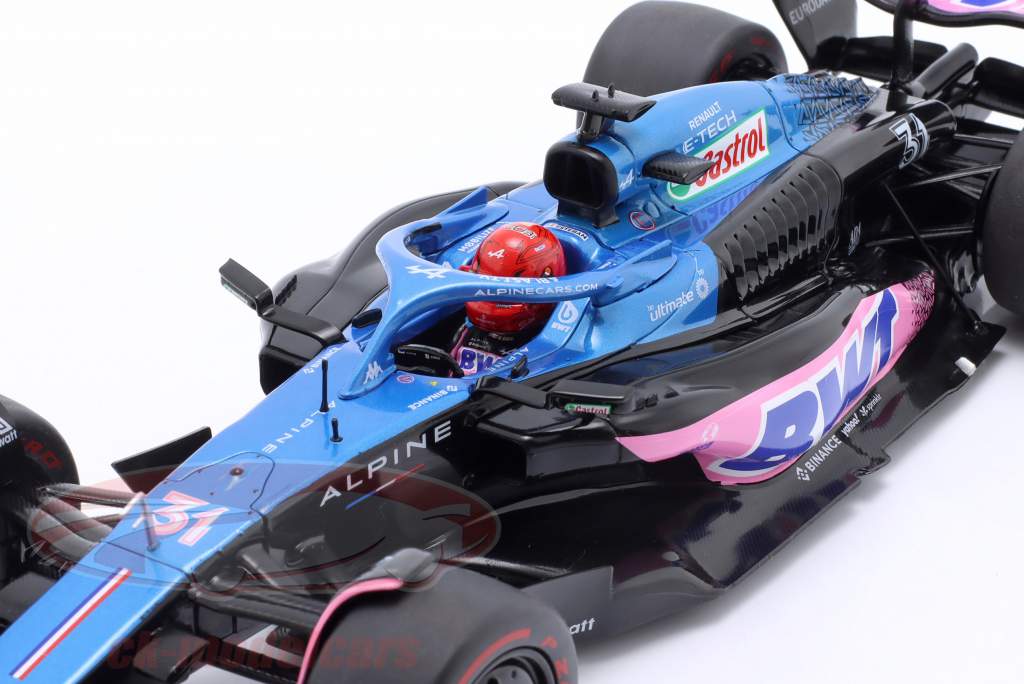 Esteban Ocon Alpine A523 #31 3rd Monaco GP Formula 1 2023 1:18 Solido