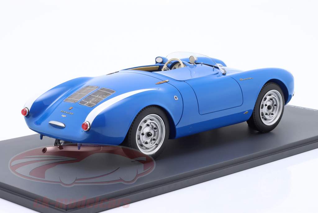 Porsche 550A Spyder Année de construction 1955 bleu 1:12 Schuco