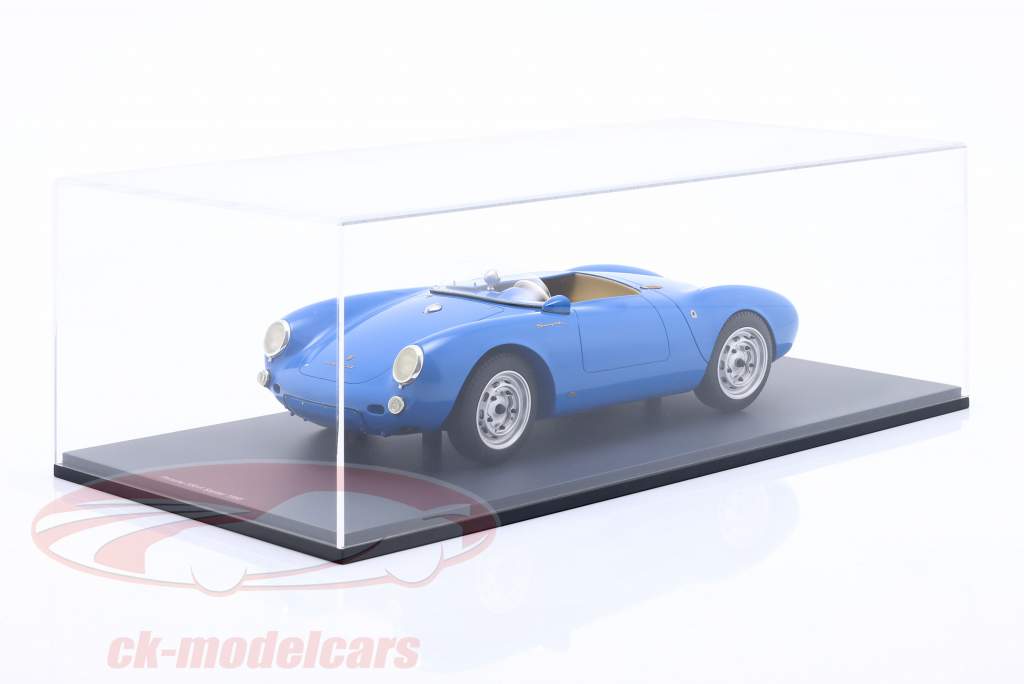 Porsche 550A Spyder Année de construction 1955 bleu 1:12 Schuco