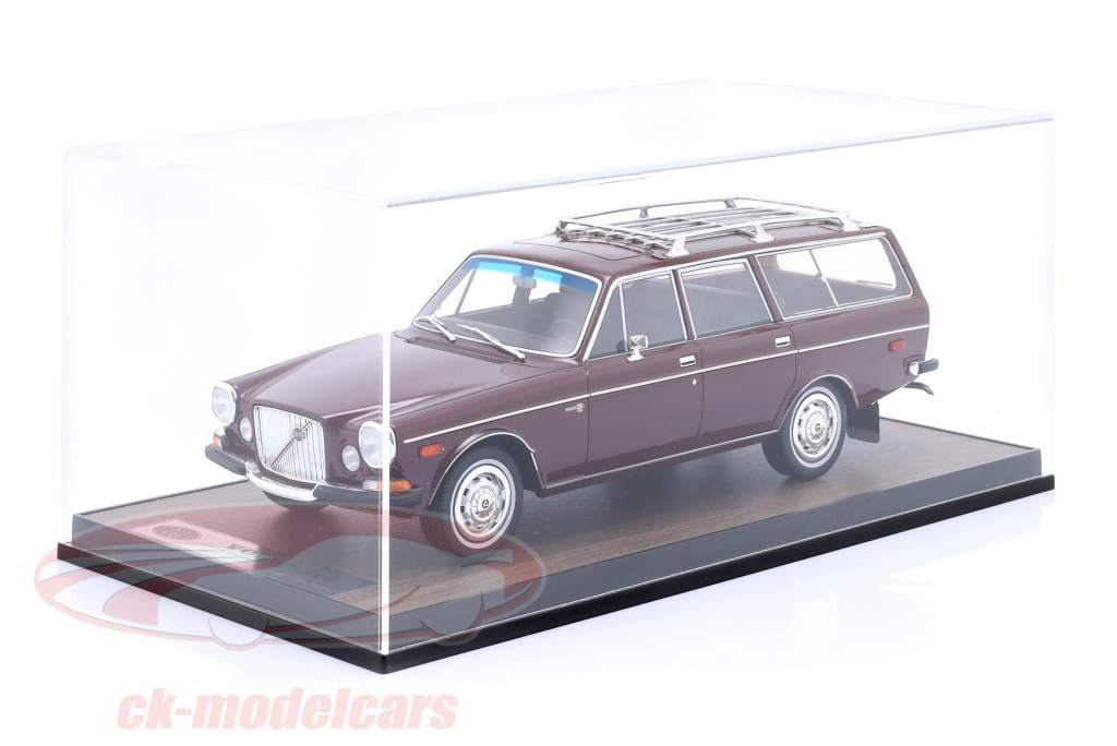 Volvo 165 Station Wagon mørkerød 1:18 Radscale Models