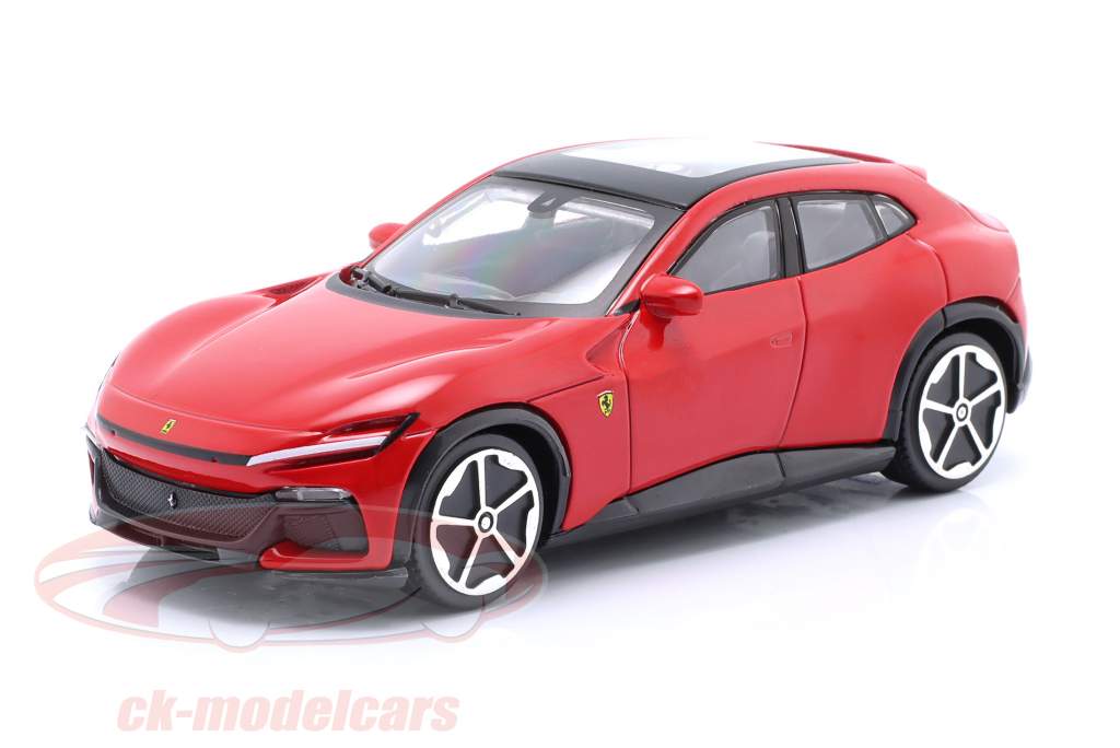 Ferrari Purosangue Année de construction 2022 rouge 1:43 Bburago