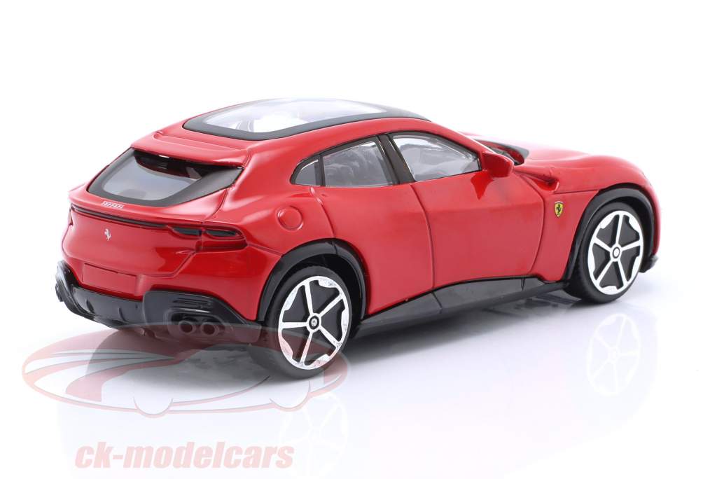 Ferrari Purosangue Année de construction 2022 rouge 1:43 Bburago