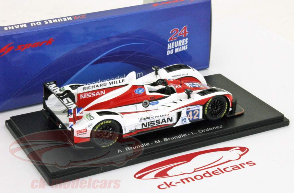 ザイテック日産Z11SN＃42 24時間ルマン2012ブランドル、ブランドル、オルドネス1時43分スパーク