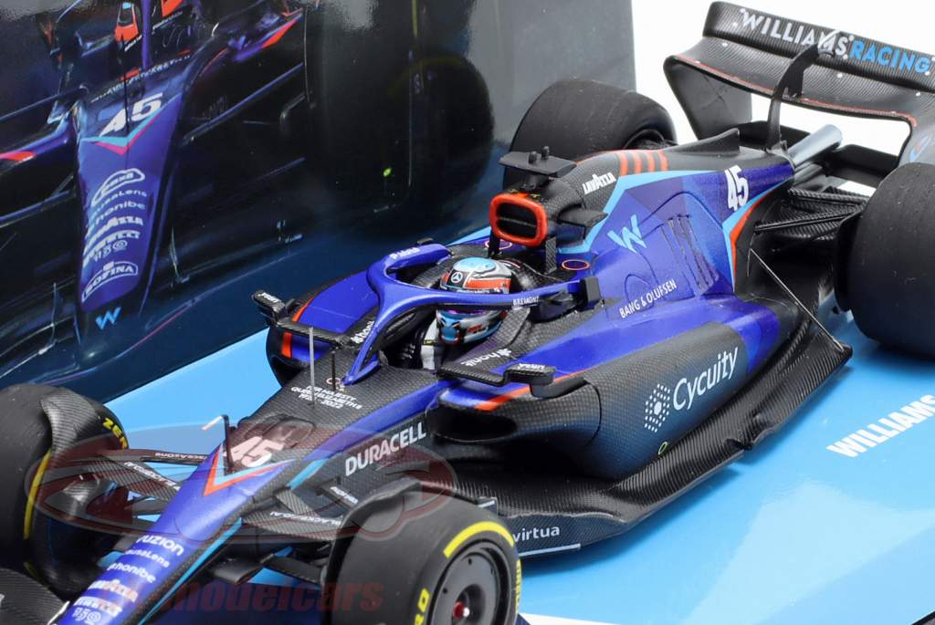 N. de Vries Williams FW44 #45 Italian GP Formula 1 2022 Signature Edition 1:43 Minichamps