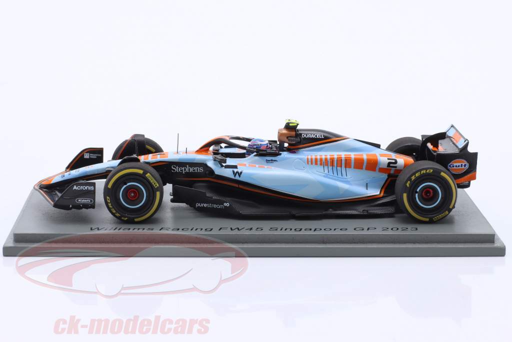 Spark 1:43 L. Sargeant Williams FW45 Gulf Livery #2