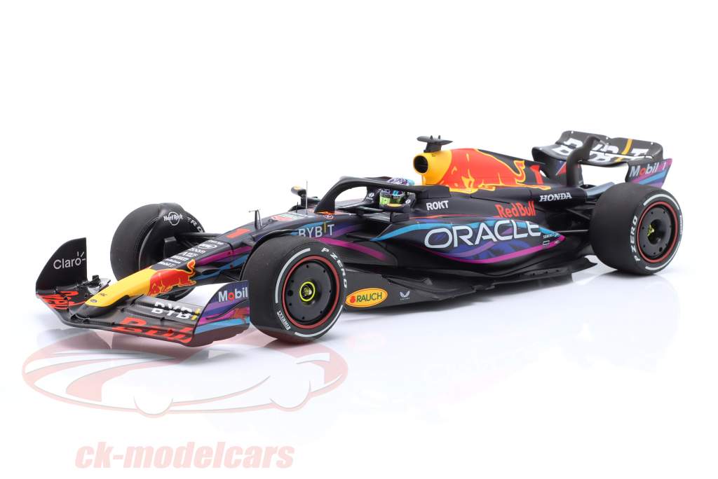 M. Verstappen Red Bull RB19 #1 vincitore Miami GP formula 1 Campione del mondo 2023 1:18 Minichamps
