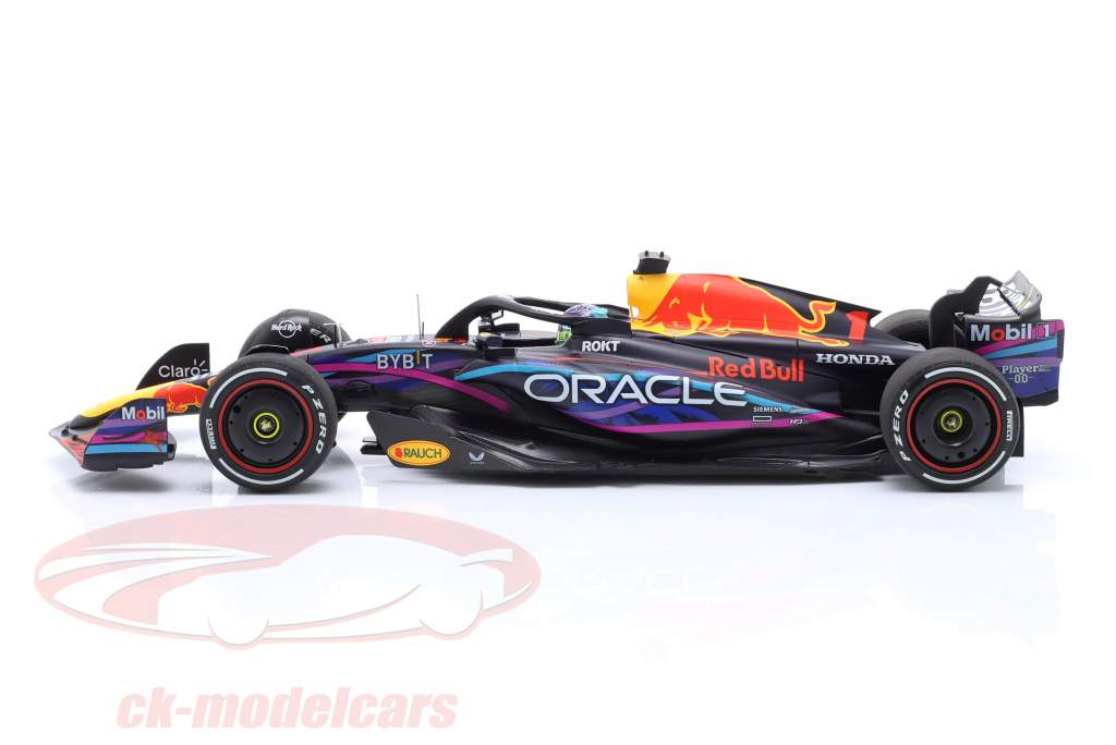M. Verstappen Red Bull RB19 #1 vincitore Miami GP formula 1 Campione del mondo 2023 1:18 Minichamps