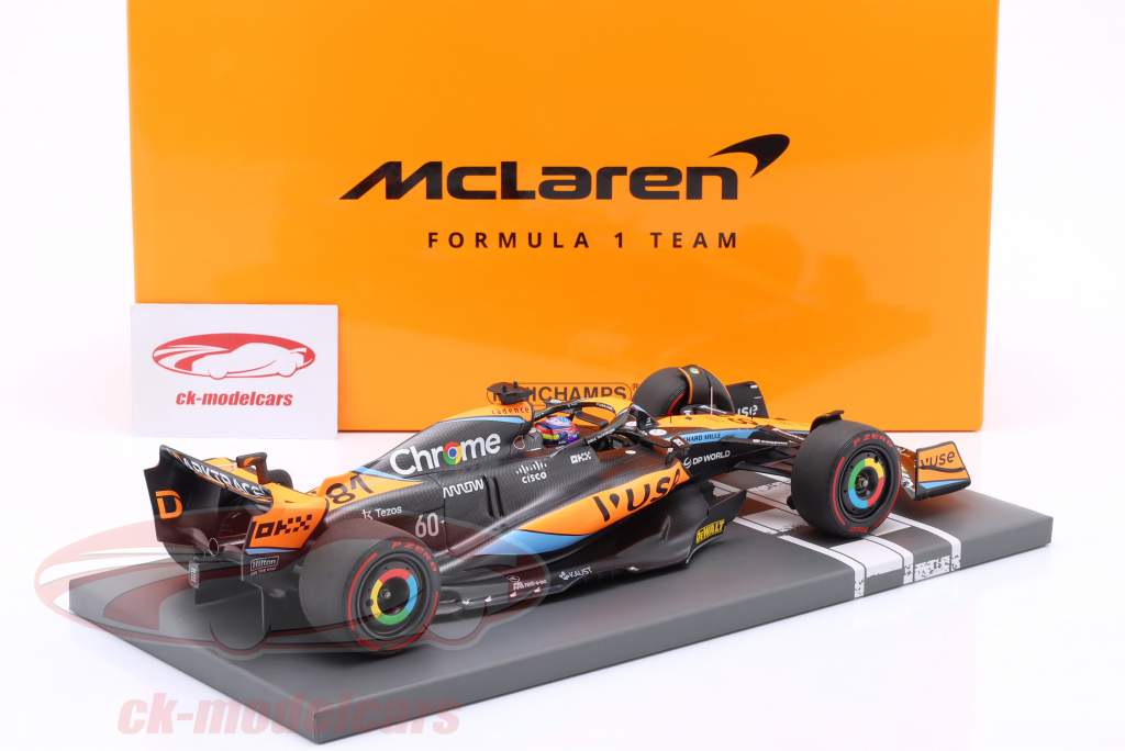 Oscar Piastri McLaren MCL60 #81 formula 1 2023 1:18 Minichamps