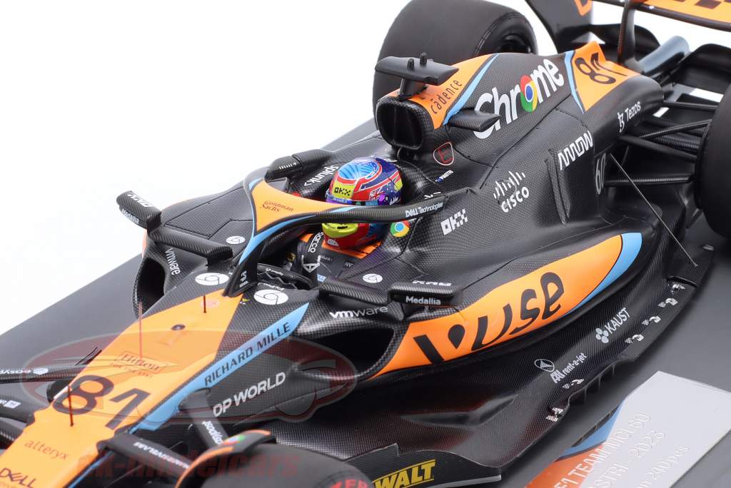 Oscar Piastri McLaren MCL60 #81 formula 1 2023 1:18 Minichamps