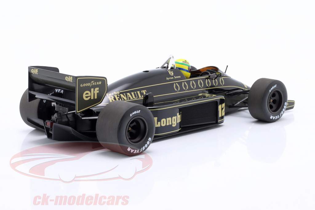 Ayrton Senna Lotus 98T Dirty Version #12 Formel 1 1986 1:18 Minichamps
