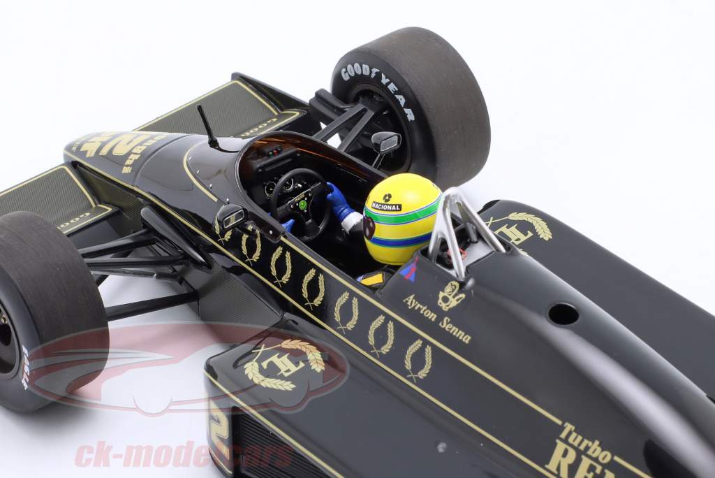 Ayrton Senna Lotus 98T Dirty Version #12 Formel 1 1986 1:18 Minichamps