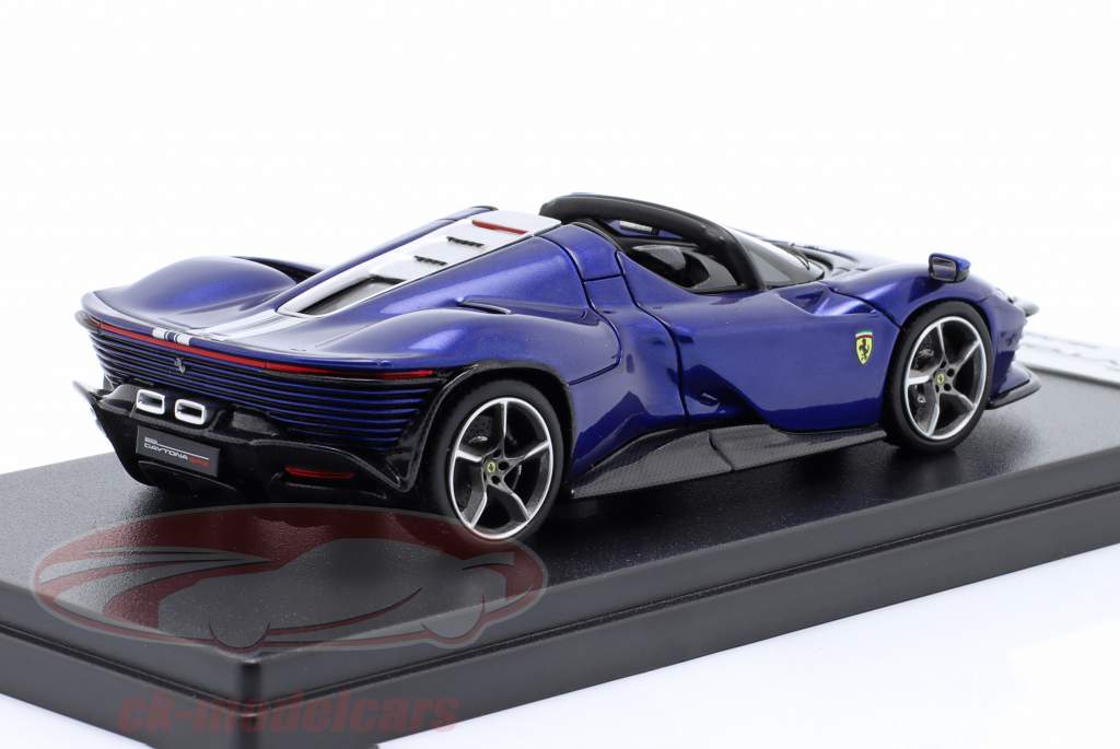 Ferrari Daytona SP3 Open Top Baujahr 2021 blau metallic 1:43 LookSmart