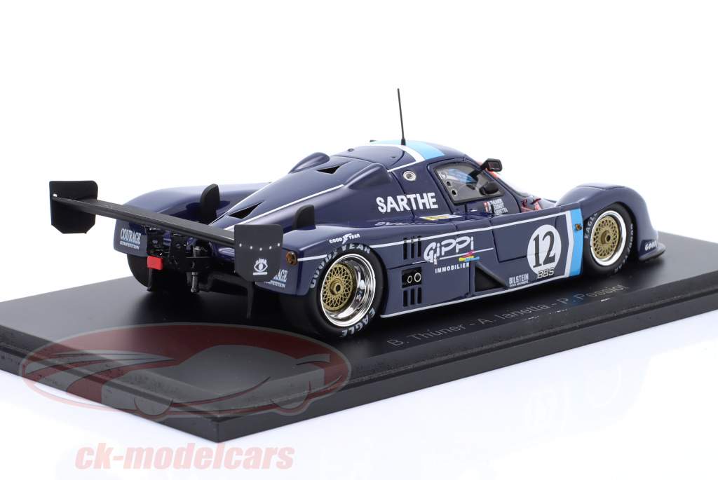 Cougar C24S #12 24h LeMans 1990 Thuner, Iannetta, Pessiot 1:43 Spark