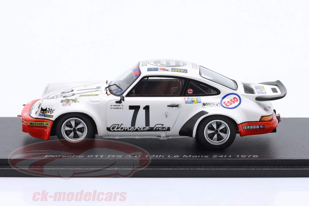 Porsche 911 Carrera RS 3.0 #71 冠军 GT 级 24 小时勒芒 1976 1:43 Spark
