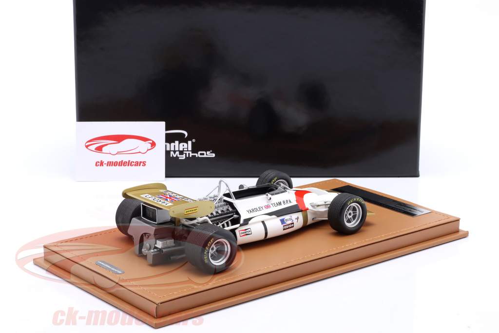ミニカー　1/18 BRM P ベルギーGP 1970 優勝車 #1 Pedro Rodriguez [TM18-284C] Tecnomodel 1:18 P. Rodríguez BRM P153 #1 Winner Belgium GP