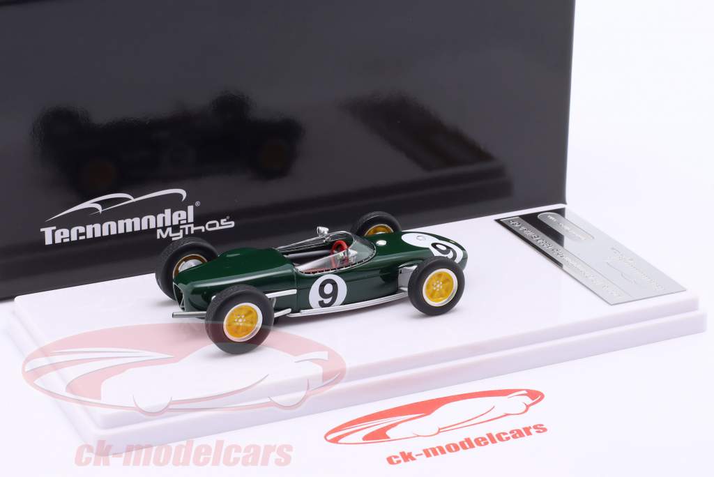 John Surtees Lotus 18 #9 britisk GP formel 1 1960 1:43 Tecnomodel