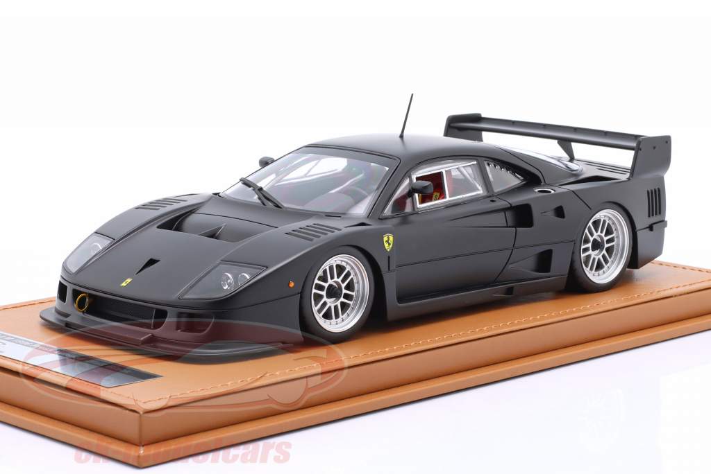 Ferrari F40 LM Trykke version Byggeår 1996 Mat sort 1:18 Tecnomodel