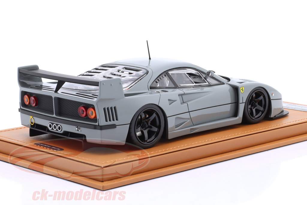 Ferrari F40 LM Presse Version Baujahr 1996 grau 1:18 Tecnomodel