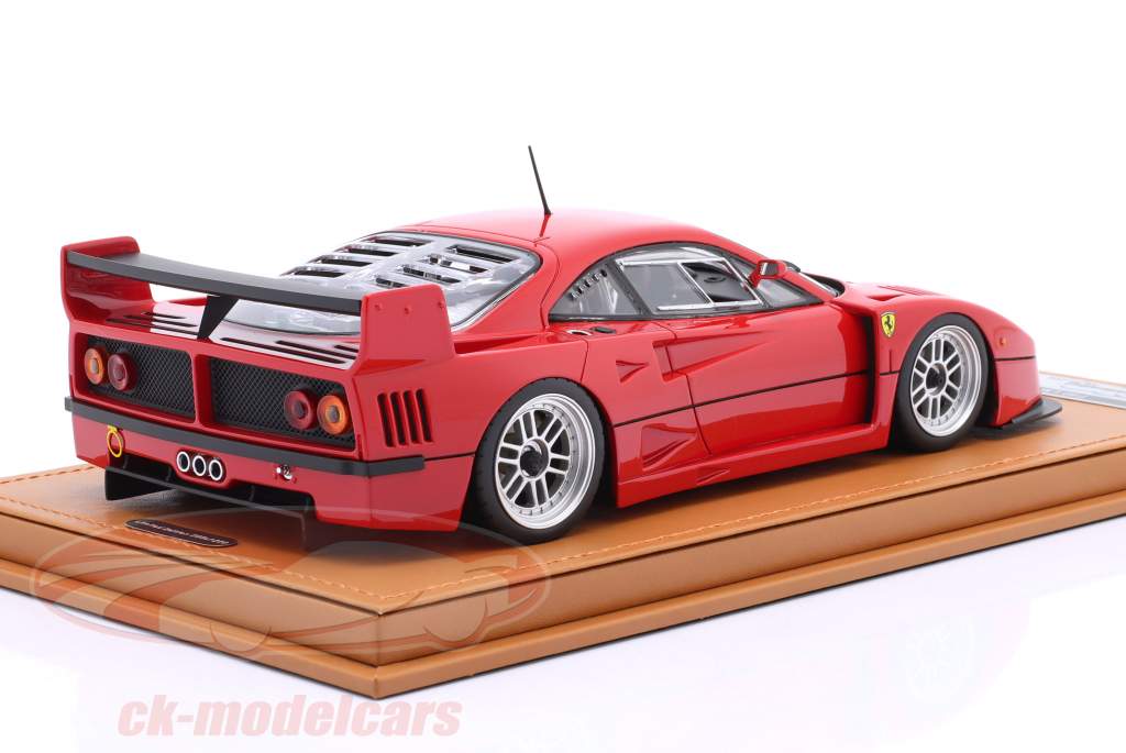 Ferrari F40 LM Presse Version Baujahr 1996 rot 1:18 Tecnomodel
